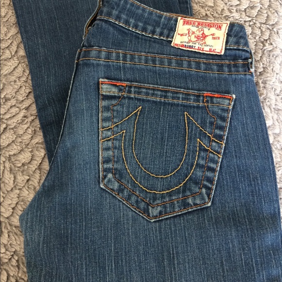 True Religion Bootcut Jeans Size 28 - Picture 3 of 7